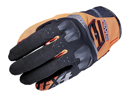 FIVE Перчатки TFX4 black/fluoorange фото в интернет-магазине FrontFlip.Ru