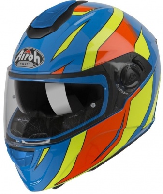 AIROH шлем интеграл ST301 TIDE AZURE GLOSS фото в интернет-магазине FrontFlip.Ru