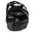 Шлем кроссовый со стеклом O'NEAL D-SRS Solid, мат. черный фото в интернет-магазине FrontFlip.Ru