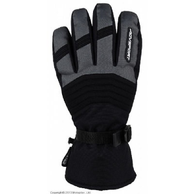 AGVSPORT Снегоходные перчатки Kapay, черн\сер фото в интернет-магазине FrontFlip.Ru