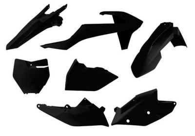 RTech Комплект пластика KTM SX125-150/SXF250-450 16-18 # SX250/XC-F/XC250-450 17-18 черный (moto parts) фото в интернет-магазине FrontFlip.Ru