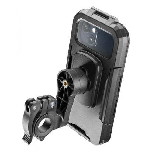 INTERPHONE Универсальный держатель для смартфонов до 6.5" с креплением QUIKLOX (SMQUIKLOXARMORPRO) фото в интернет-магазине FrontFlip.Ru