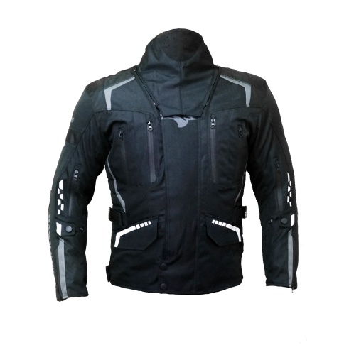 HAWK MOTO Куртка мужская текстиль CONDOR черный фото в интернет-магазине FrontFlip.Ru