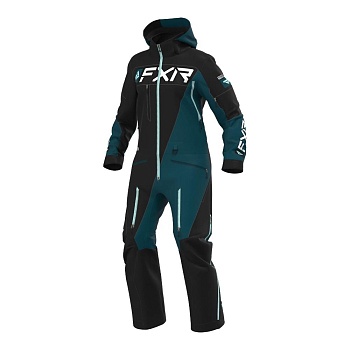 Комбинезон FXR Ranger Instinct без утеплителя Black/Ocean/Seafoam