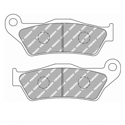 Тормозные колодки дисковые, FERODO (FDB2018P) фото в интернет-магазине FrontFlip.Ru