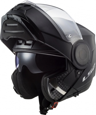 LS2 Мотошлем FF902 SCOPE Solid черный матовый фото в интернет-магазине FrontFlip.Ru