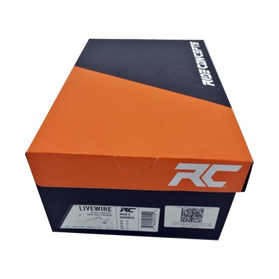 Велотуфли RIDE CONCEPTS livewire black/charcoal фото в интернет-магазине FrontFlip.Ru