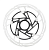 Тормозной диск Jagwire Pro LR2 140mm Disc Brake Rotor Centerlock (DCR071)