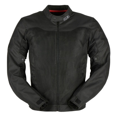 [FURYGAN] Мотокуртка GENESIS MISTRAL EVO 3 текстиль, цвет Черный фото в интернет-магазине FrontFlip.Ru