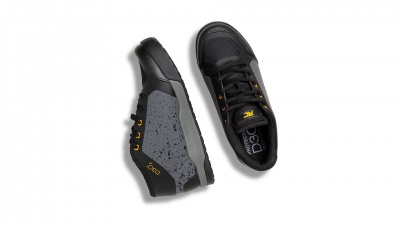 Велотуфли RIDE CONCEPTS powerline black/mandarin фото в интернет-магазине FrontFlip.Ru