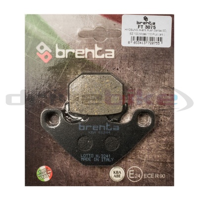 [BRENTA] Тормозные колодки FT 3075 Organic фото в интернет-магазине FrontFlip.Ru