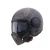 [CABERG] Мотошлем JET GHOST RUSTY, цвет Серебристый Матовый/Коричневый Матовый фото в интернет-магазине FrontFlip.Ru