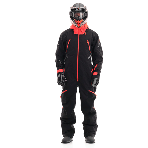 Dragonfly Комбинезон Extreme 2.0 MAN Black-Red 2021 без утеплителя фото в интернет-магазине FrontFlip.Ru