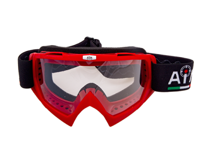 Очки кроссовые AiM 634-300 Red фото в интернет-магазине FrontFlip.Ru