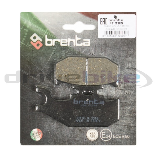 [BRENTA] Тормозные колодки FT 3109 Organic фото в интернет-магазине FrontFlip.Ru