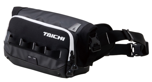 Сумка на пояс водонепроницаемая Taichi WP HIP BAG Black/White 5L фото в интернет-магазине FrontFlip.Ru