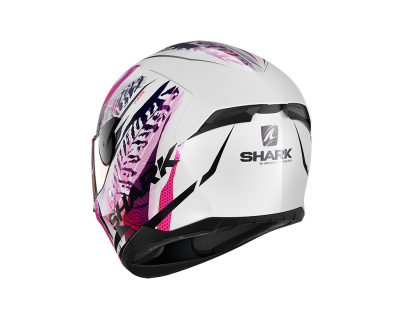 Шлем SHARK D-SKWAL 2 SHIGAN White/Purple/Black фото в интернет-магазине FrontFlip.Ru