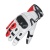 [RUSH] Перчатки STM кожа, цвет Черный/Белый/Красный фото в интернет-магазине FrontFlip.Ru