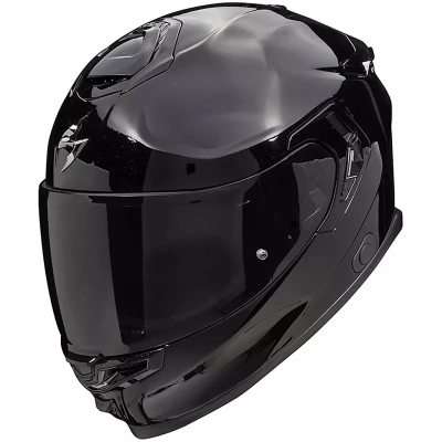 [SCORPION EXO] Мотошлем EXO-GT SP AIR SOLID, цвет Черный Металлик фото в интернет-магазине FrontFlip.Ru