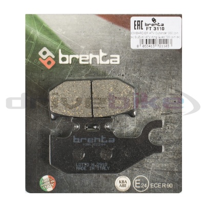 [BRENTA] Тормозные колодки FT 3110 Organic фото в интернет-магазине FrontFlip.Ru
