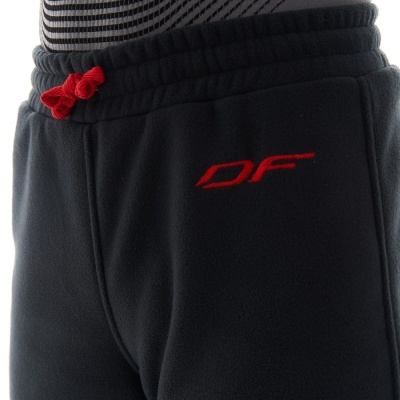 Dragonfly Женские флисовые брюки Level. Black Red фото в интернет-магазине FrontFlip.Ru