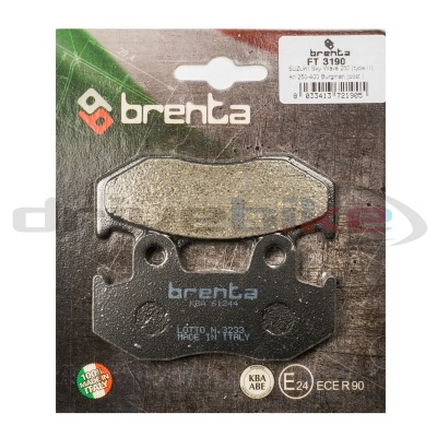 [BRENTA] Тормозные колодки FT 3190 Organic фото в интернет-магазине FrontFlip.Ru
