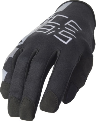 Перчатки Acerbis CE ZERO DEGREE 3.0 Black/Grey фото в интернет-магазине FrontFlip.Ru