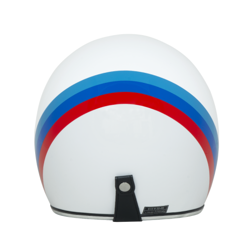 Шлем Beon B-108 WHITE/RED/BLUE фото в интернет-магазине FrontFlip.Ru