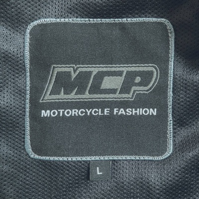 MCP Мотокуртка мужская Traction черный фото в интернет-магазине FrontFlip.Ru