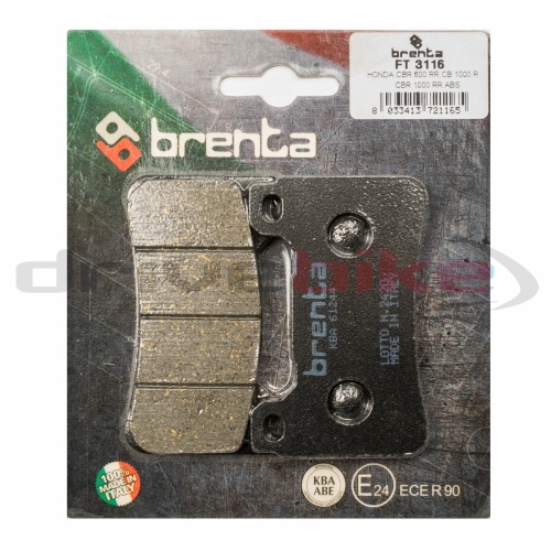 [BRENTA] Тормозные колодки FT 3116 Organic фото в интернет-магазине FrontFlip.Ru