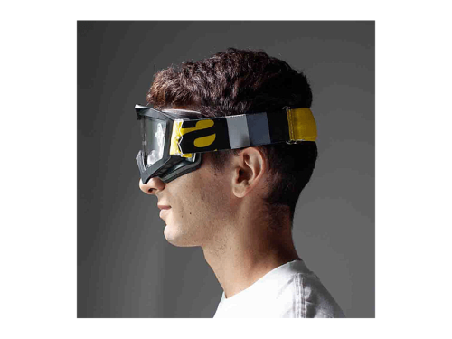 Очки ARIETE ADRENALINE PRIMIS BLACK-YELLOW фото в интернет-магазине FrontFlip.Ru
