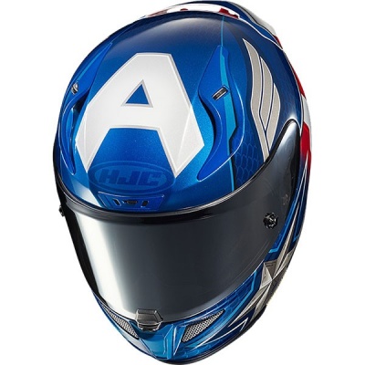 HJC Шлем RPHA 11 MARVEL MC2 CAPTAIN AMERICA фото в интернет-магазине FrontFlip.Ru