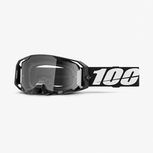 Очки 100% Armatic Black / Clear фото в интернет-магазине FrontFlip.Ru