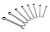 Набор гаечных ключей Birzman Combination Wrench Set (BM14-CW-GT-SET)