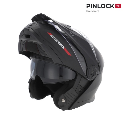 Шлем Acerbis RIDER Black 2 фото в интернет-магазине FrontFlip.Ru