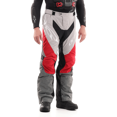 Dragonfly Штаны Эндуро Freeride DF Grey-Red 2020 фото в интернет-магазине FrontFlip.Ru