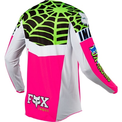 Мотоджерси Fox 180 Heritage Venin Jersey Pink фото в интернет-магазине FrontFlip.Ru