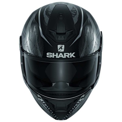 [SHARK] Мотошлем D-SKWAL 2 SHIGAN, цвет Черный Матовый/Серый Матовый фото в интернет-магазине FrontFlip.Ru