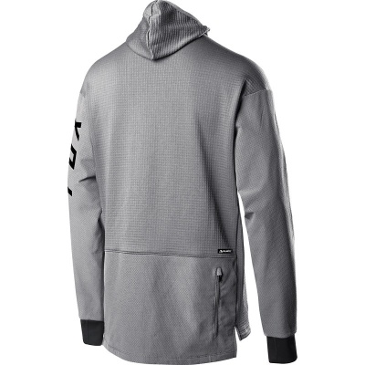 Мотоджерси Fox Defend Thermo Hooded Jersey Steel Grey фото в интернет-магазине FrontFlip.Ru