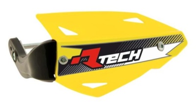 RTech Защита рук Vertigo ATV желтая с крепежом (moto parts) фото в интернет-магазине FrontFlip.Ru