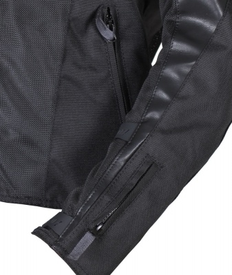 Куртка мужская INFLAME INFERNO DARK текстиль+сетка, цвет черный фото в интернет-магазине FrontFlip.Ru