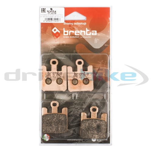 [BRENTA] Тормозные колодки FT 4119 Sintered фото в интернет-магазине FrontFlip.Ru
