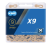 Цепь KMC X9 Ti-N 9ск. 114L Gold (BX09TI114) фото в интернет-магазине FrontFlip.Ru