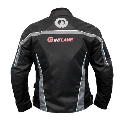 Куртка мужская INFLAME ROCKWAY текстиль, цвет черно-серый фото в интернет-магазине FrontFlip.Ru