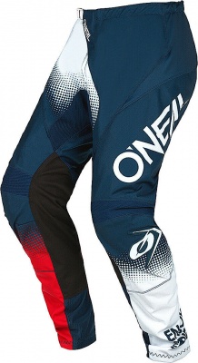 Штаны кросс-эндуро O'NEAL Element Racewear V.22, мужской(ие) синий/белый фото в интернет-магазине FrontFlip.Ru