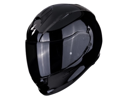 [SCORPION EXO] Мотошлем EXO-491 SOLID, цвет Черный фото в интернет-магазине FrontFlip.Ru