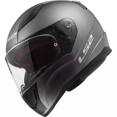 Шлем LS2 FF353 RAPID SINGLE MONO Matt Titanium фото в интернет-магазине FrontFlip.Ru
