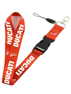 Шнурок TTK 063R "Дукати красный" тканевый фото в интернет-магазине FrontFlip.Ru