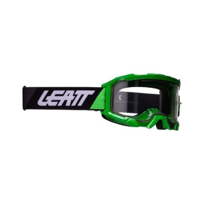 Очки Leatt Velocity 4.5 Neon Lime Clear 83% (8022010490) фото в интернет-магазине FrontFlip.Ru
