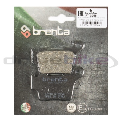 [BRENTA] Тормозные колодки FT 3056 Organic фото в интернет-магазине FrontFlip.Ru